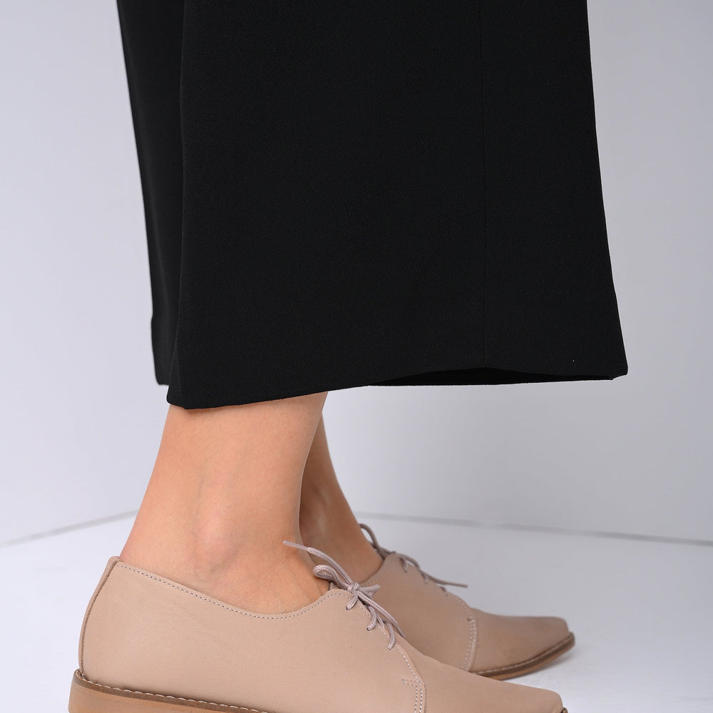 Beige Oxford shoes women, handmade leather shoes - Seraphina Beige Oxford shoes women, handmade leather shoes - Seraphina