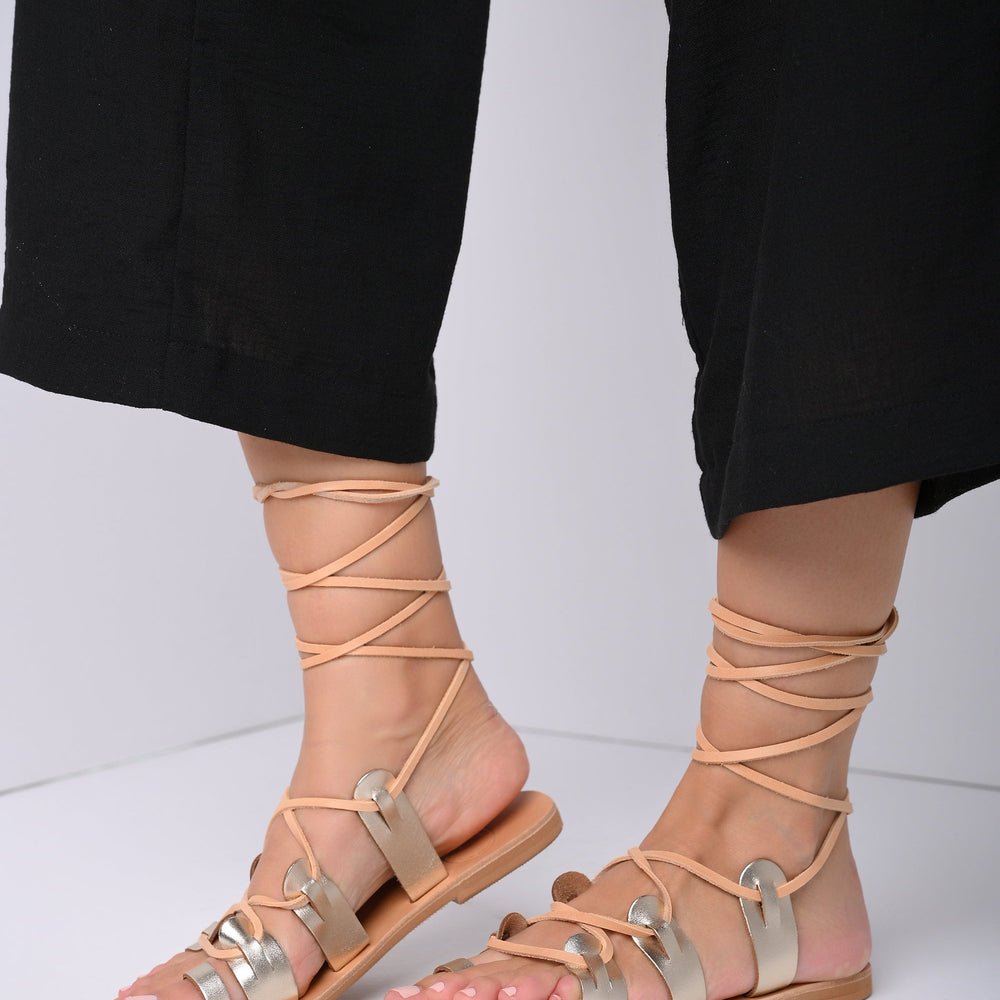 
                  
                    gold women leather sandals
                  
                