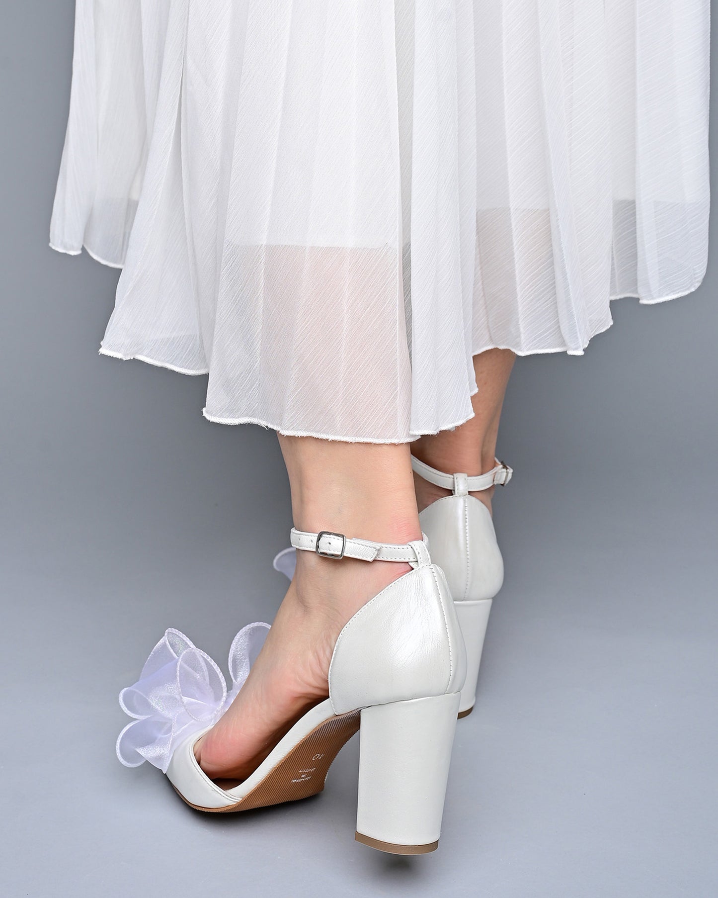 block heel wedding shoes
