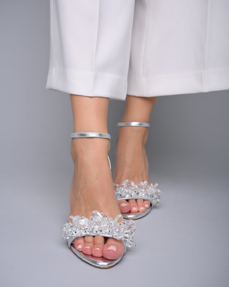 wedding shoes for bride block heel