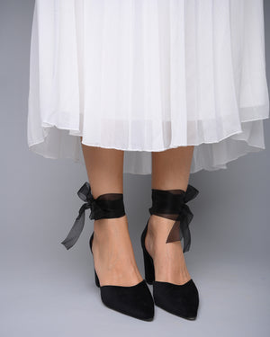 bridesmaids shoes black