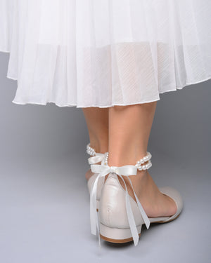 
            
                Load image into Gallery viewer, wedding shoes flat
            
        