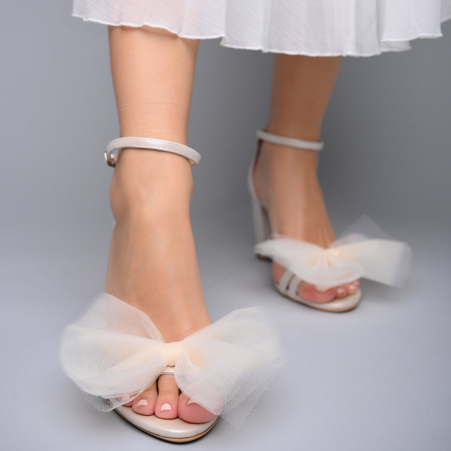 wedding shoes for bride block heel