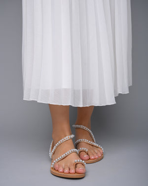 
            
                Load image into Gallery viewer, wedding sandals flat
            
        