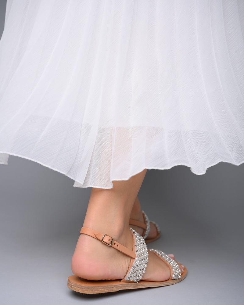 
            
                Load image into Gallery viewer, wedding sandals flat
            
        