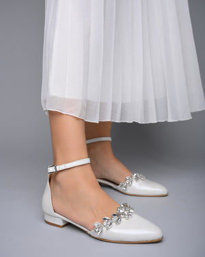 wedding shoes for bride low heel