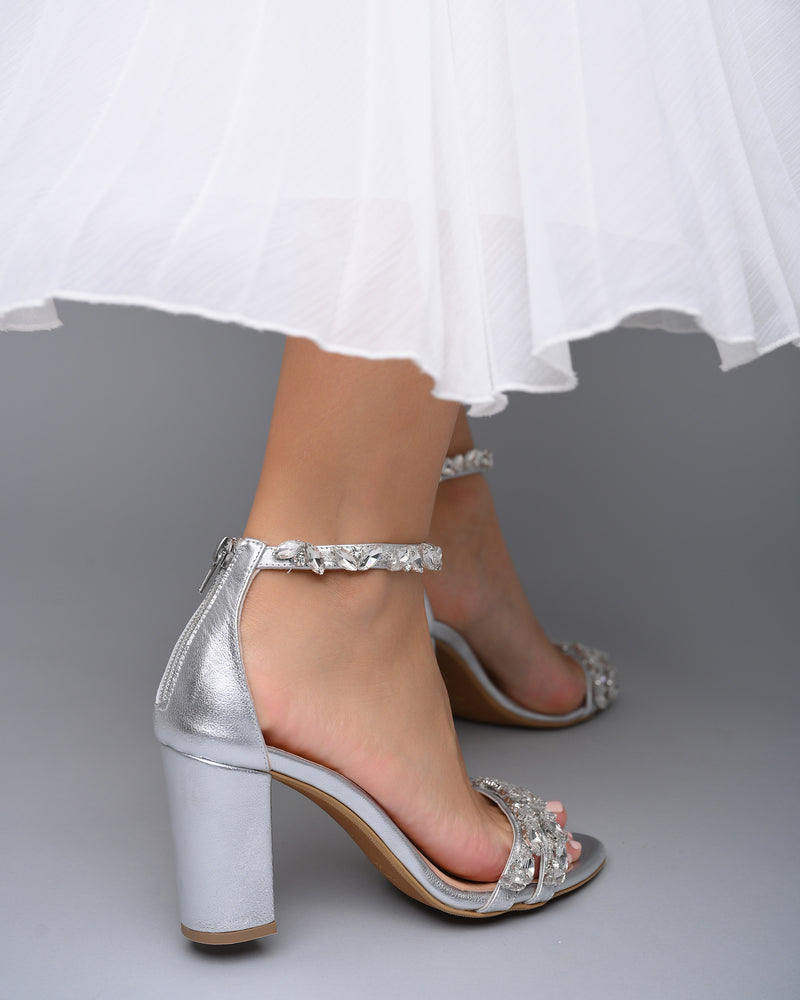 
            
                Φόρτωση εικόνας στο πρόγραμμα προβολής Gallery, wedding shoes block heel
            
        
