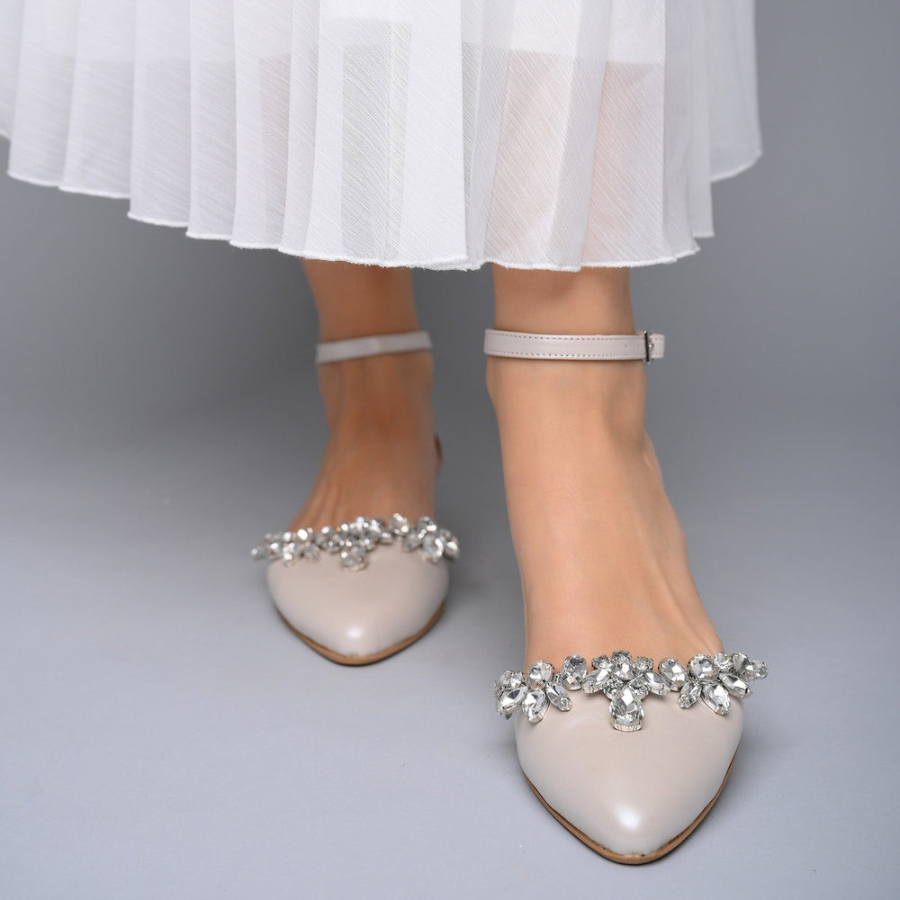 wedding shoes for bride flats