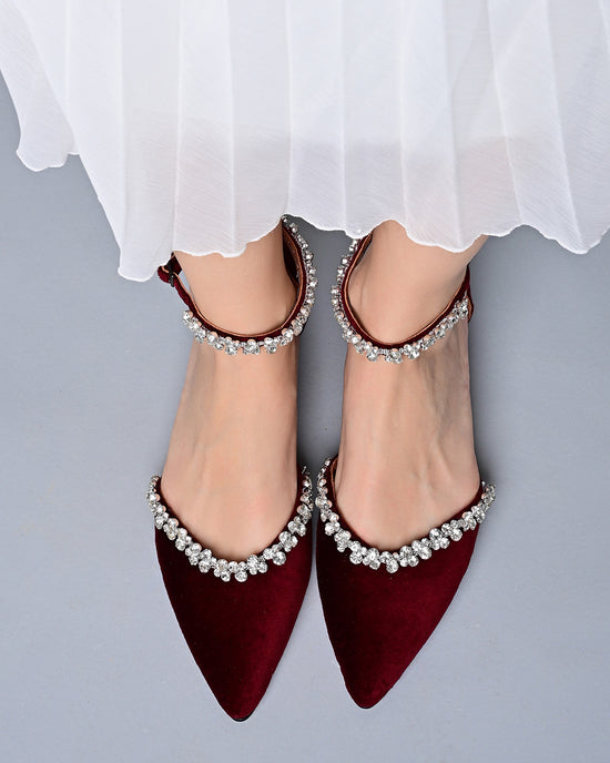 velvet shoes for wedding