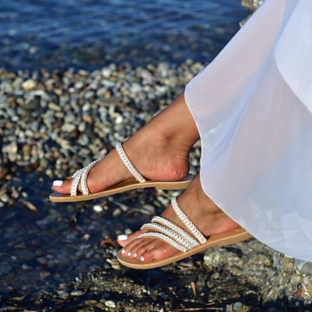 Wedding sandals “Ava” bohemian look