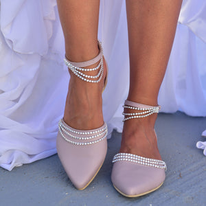 
            
                Load image into Gallery viewer, bridal shoes,  wedding shoes nude
            
        