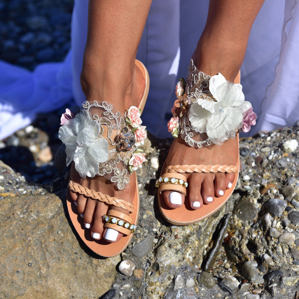 wedding shoes, bridal sandals, wedding leather shoes, flat wedding shoes