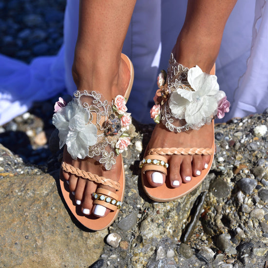 wedding shoes, bridal sandals, wedding leather shoes, flat wedding shoes