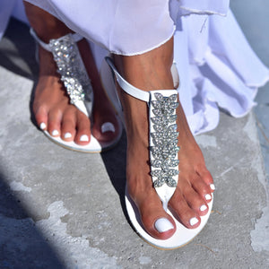 wedding sandals, bridal shoes, wedding shoes, bridal sandals, wedding leather shoes