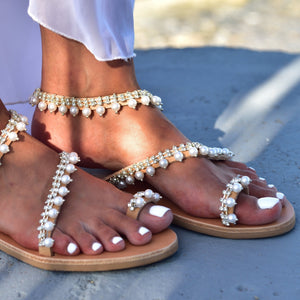 Bridal sandals - Imalia – PinkyPromiseAccs