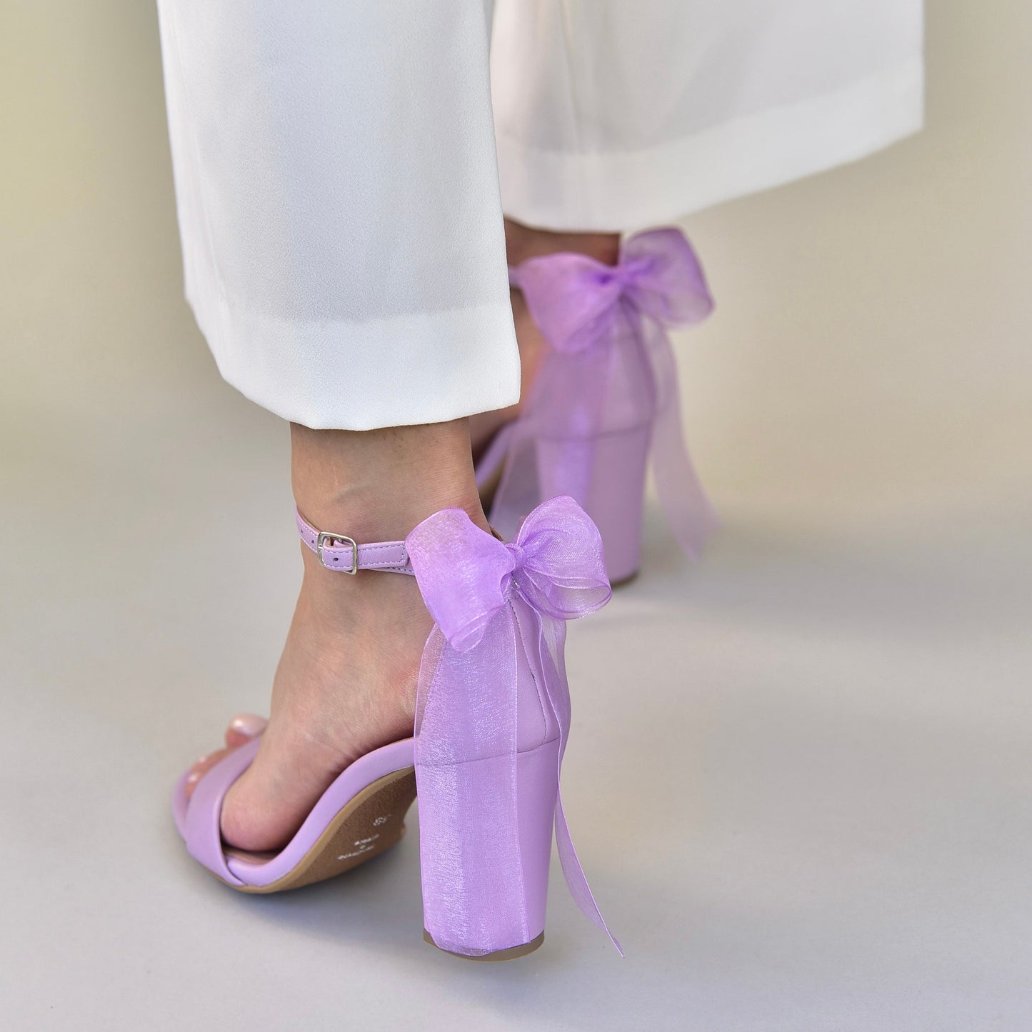 purple wedding shoes