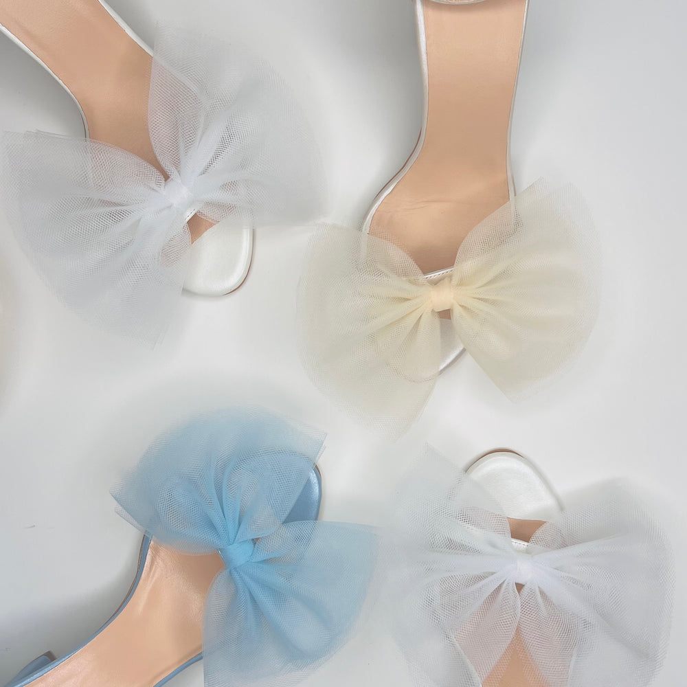 
                  
                    Μπλε Νυφικά Παπούτσια, Bow on the Toe
                  
                
