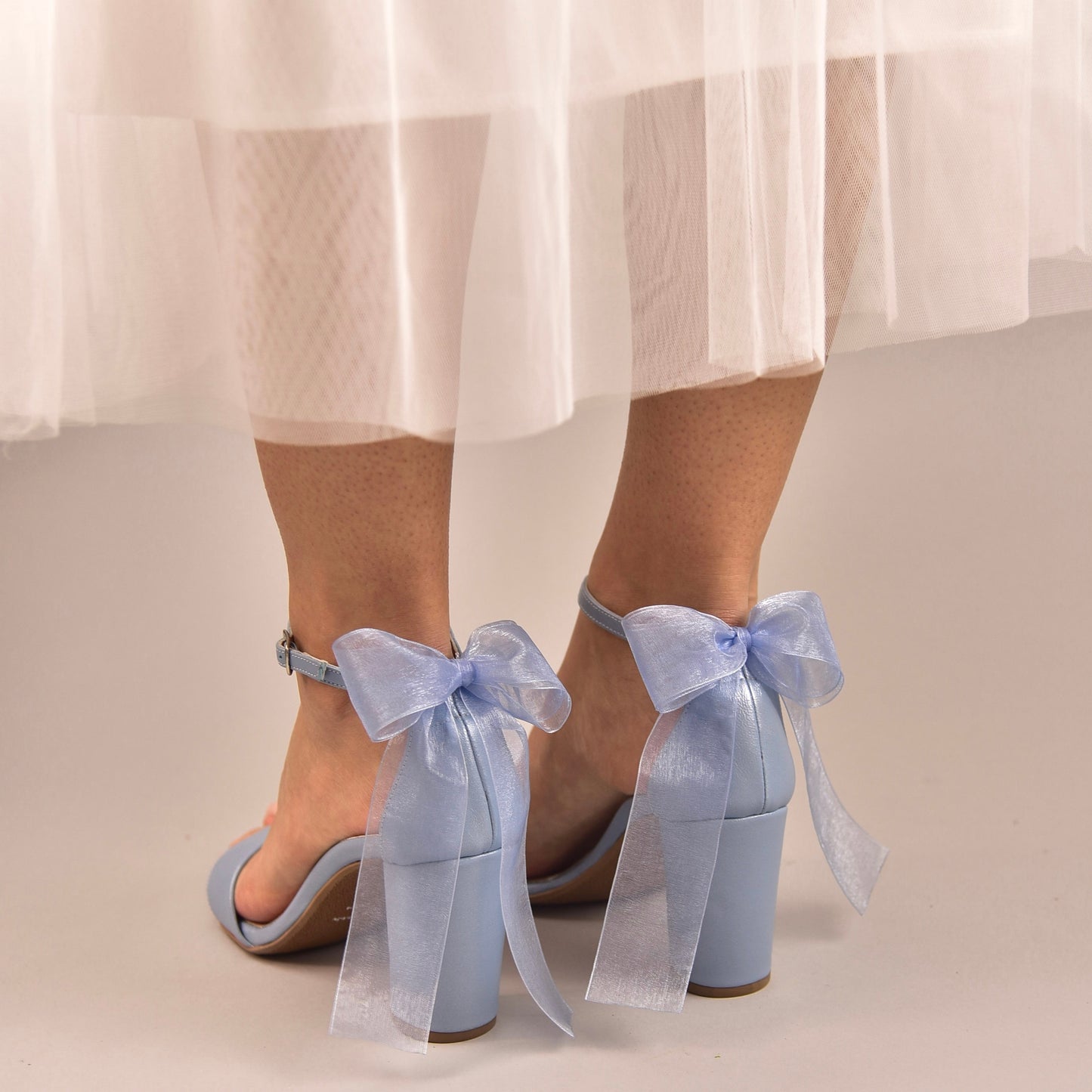 blue wedding shoes