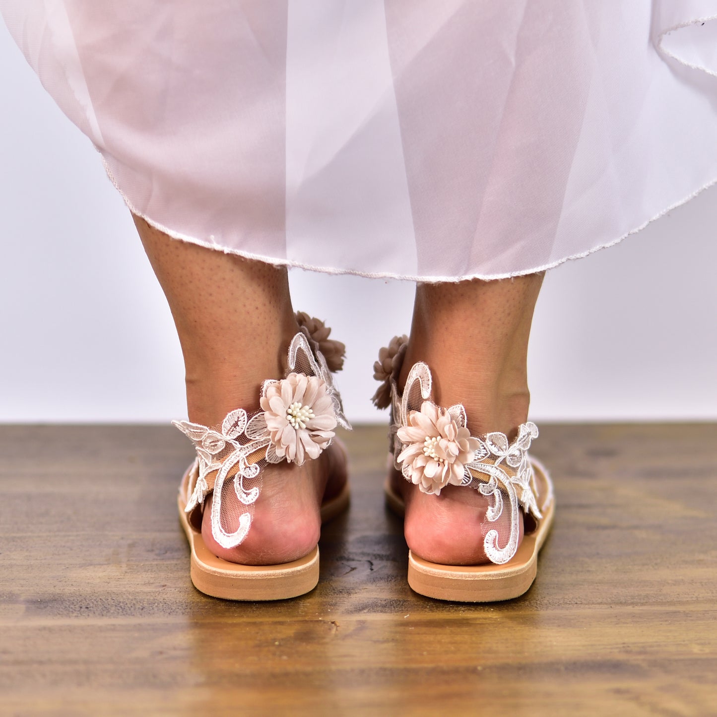 bridal sandals, wedding leather shoes