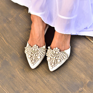 Pointed Toe Mules