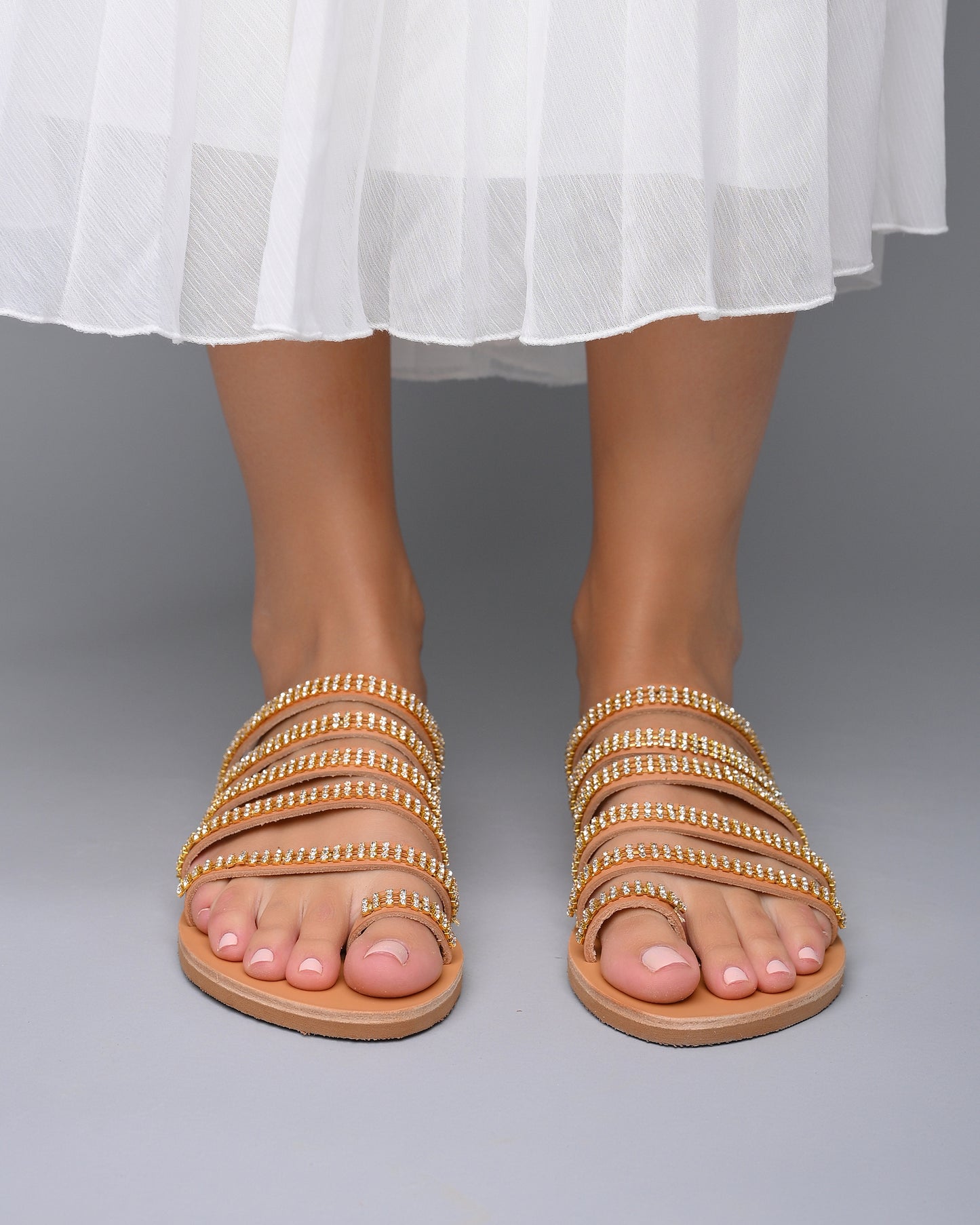 Load image into Gallery viewer, wedding sandals flats
