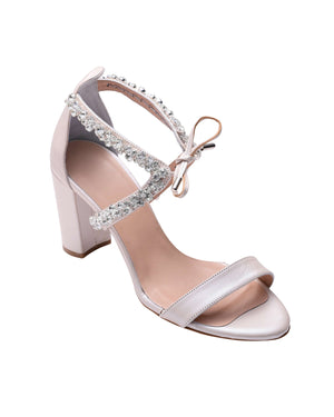 Bridal sandals heels
