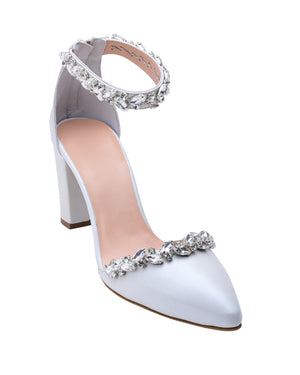 wedding shoes white